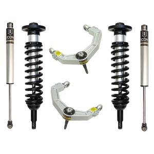 Icon K93002 Stage 2 0"-2.63" Front and Rear Lifted Suspension Lift Kit for Ford F150 2009-2013