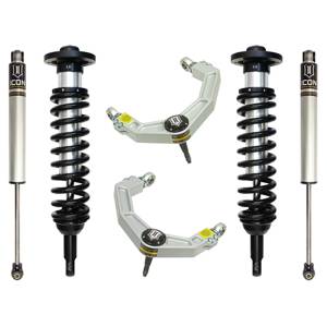 Icon K93011 Stage 2 0"-2.63" Front and Rear Lifted Suspension Lift Kit for Ford F150 2009-2013