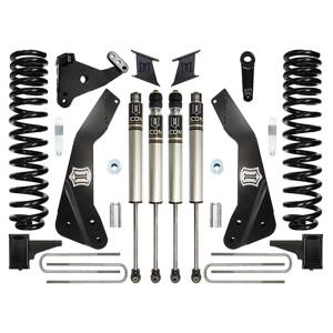 Icon K67300 Stage 1 7" Front and Rear Lifted Suspension Lift Kit for Ford F250/F350 2011-2016