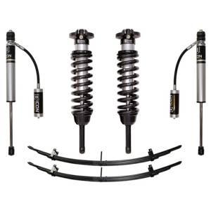 Icon K53002 Stage 2 0"-3.5" Front and Rear Lifted Suspension Lift Kit for Toyota Tacoma 2005-2018