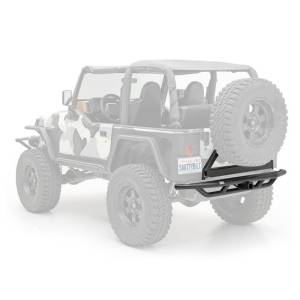 Smittybilt - Smittybilt 76621 SRC Rear Bumper with Hitch and Tire Carrier for Jeep Wrangler TJ/YJ 1987-2006 - Image 2
