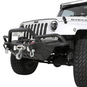 Smittybilt 76724 SRC Gen2 Winch Front Bumper for Jeep Wrangler JK 2007-2018