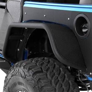 Smittybilt 76839 XRC Flux Flares for Jeep Wrangler JK 2007-2018