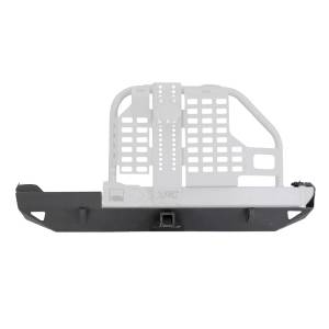 Smittybilt - Smittybilt 76851 XRC Rear Bumper with Hitch and Tire Carrier for Jeep Cherokee XJ 1984-2001 - Image 2