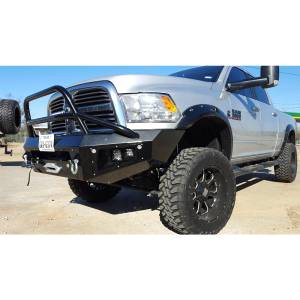 Bodyguard - Bodyguard CCR10B A2 Sport Winch Front Bumper with Sensor Holes for Dodge Ram 2500/3500 2010-2018 - Image 2