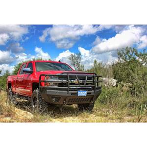 Bodyguard - Bodyguard EEC14AY T2 Extreme Front Bumper with Sensor Holes for Chevy Silverado 1500 2014-2015 - Image 2