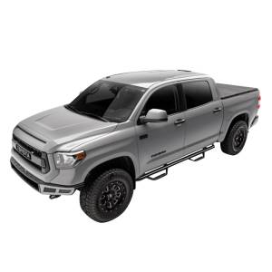 N-Fab - N-Fab C0080S Wheel to Wheel Nerf Bars for Chevy Suburban and GMC Yukon XL 1500/2500 2000-2006 - Gloss Black - Image 1