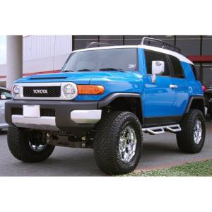 N-Fab - N-Fab C01100CC-SS Wheel to Wheel Nerf Bars for Chevy Silverado and GMC Sierra 1500 2001-2006 - Stainless Steel - Image 2