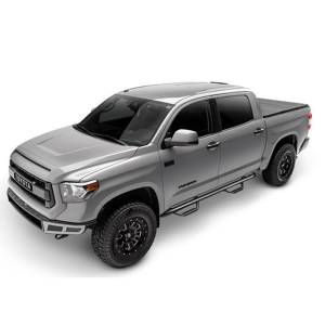 N-Fab - N-Fab C01115CC Wheel to Wheel Nerf Bars for Chevy Silverado and GMC Sierra 2500 HD/3500 Crew Cab 2001-2006 - Gloss Black - Image 4