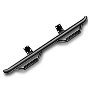 N-Fab - N-Fab C0180CC-TX Cab Length Nerf Bars for Chevy Silverado and GMC Sierra 1500/1500 HD/2500/2500 HD/3500 Crew Cab 2001-2006 - Textured Black - Image 2