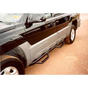 N-Fab - N-Fab C0268A Wheel to Wheel Nerf Bars for Chevy Avalanche 1500/2500 2002-2006 - Gloss Black - Image 3