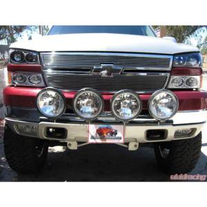 N-Fab - N-Fab C035LB Front Mount Light Bar with Tabs for Chevy Silverado 1500/1500 HD/2500/2500 HD/3500 2003-2006 - Image 2