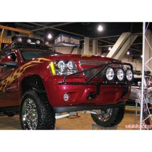 N-Fab - N-Fab C063LH Pre-Runner Light Bar with Tabs for Chevy Avalanche/Suburban 1500/2500/Tahoe 2006-2014 - Image 2