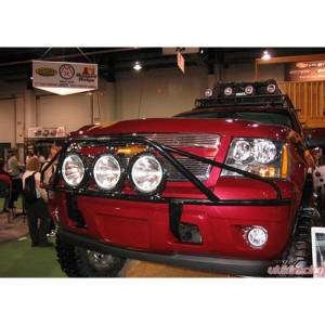 N-Fab - N-Fab C063LH Pre-Runner Light Bar with Tabs for Chevy Avalanche/Suburban 1500/2500/Tahoe 2006-2014 - Image 3