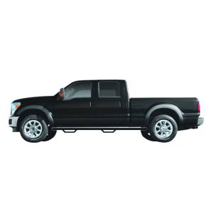 N-Fab C07115CC Wheel to Wheel Nerf Bars for Chevy Silverado and GMC Sierra 2500/3500 Crew Cab 2007-2010 - Gloss Black