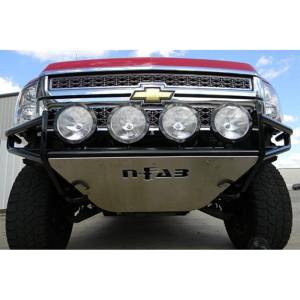 N-Fab - N-Fab C074RSP Multi Mount RSP Pre-Runner Front Bumper for Chevy Silverado 1500 2007-2013 - Gloss Black - Image 2