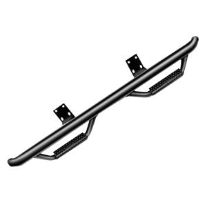 N-Fab C0773QC-TX Cab Length Nerf Bars for Chevy Silverado and GMC Sierra 1500/2500 HD/3500 HD Extended Cab 2007-2013 - Textured Black