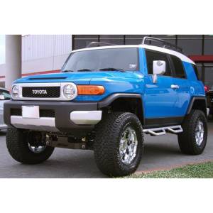 N-Fab - N-Fab C0789CC-SS Wheel to Wheel Nerf Bars for Chevy Silverado and GMC Sierra 1500 2007-2013 - Stainless Steel - Image 2