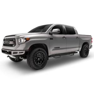 N-Fab - N-Fab C0789QC Wheel to Wheel Nerf Bars for Chevy Silverado and GMC Sierra 1500/2500 HD Extended Cab 2007-2010 - Gloss Black - Image 3