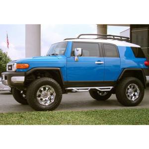 N-Fab - N-Fab C11100CC-SS Wheel to Wheel Nerf Bars for Chevy Silverado and GMC Sierra 2500/3500 HD Crew Cab 2011-2014 - Stainless Steel - Image 2