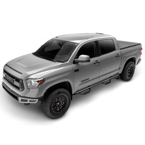 N-Fab - N-Fab C88100QC-6 Wheel to Wheel Nerf Bars with Bed Access for Chevy and GMC C2500/C3500 Extended Cab 1998-1999 - Gloss Black - Image 3