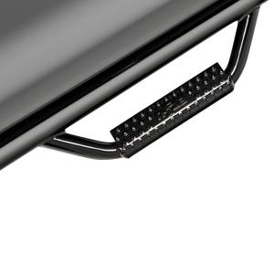 N-Fab - N-Fab C92100CC Wheel to Wheel Nerf Bars for Chevy and GMC C2500/C3500 Crew Cab 1999-2000 - Gloss Black - Image 2