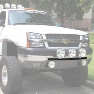 N-Fab - N-Fab C995LB Front Mount Light Bar with Tabs - Image 2
