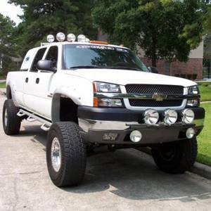 N-Fab - N-Fab C995LB Front Mount Light Bar with Tabs - Image 3