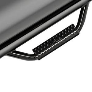 N-Fab D0273QC Cab Length Nerf Bars for Dodge Ram 1500/2500/3500 Quad Cab 2002-2009 - Gloss Black