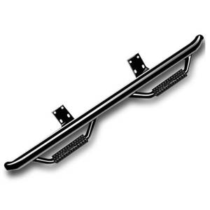 N-Fab - N-Fab D0686CC Cab Length Nerf Bars for Dodge Ram 1500/2500/3500 Mega Cab 2006-2009 - Gloss Black - Image 2