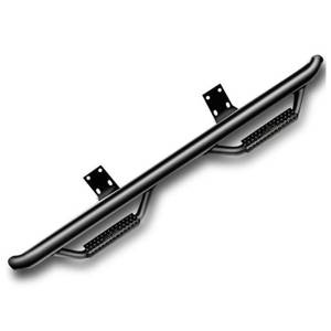 N-Fab - N-Fab D0973QC-TX Cab Length Nerf Bars for Dodge Ram 1500 Quad Cab 2009-2015 - Textured Black - Image 2