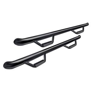 N-Fab D0989CC Wheel to Wheel Nerf Bars for Dodge Ram 1500 Crew Cab 2009-2015 - Gloss Black