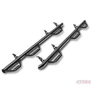 N-Fab - N-Fab D10103CC-6 Wheel to Wheel Nerf Bars for Dodge Ram 1500/2500/3500 Crew Cab 2010-2018 - Gloss Black - Image 2