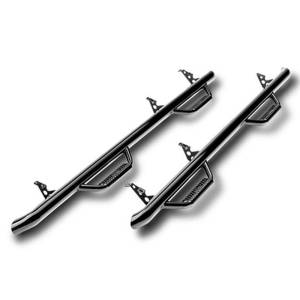 N-Fab - N-Fab D10115CC Wheel to Wheel Nerf Bars for Dodge Ram 2500/3500 Crew Cab 2010-2018 - Gloss Black - Image 2