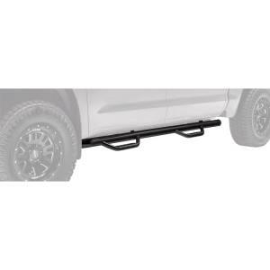 N-Fab - N-Fab D97100QC Wheel to Wheel Nerf Bars for Dodge Ram 1500/2500/3500 Quad Cab 1994-2001 - Gloss Black - Image 2