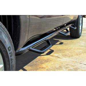 N-Fab - N-Fab F04100QC-6 Wheel to Wheel Nerf Bars with Bed Access for Ford F150 Super Cab 2004-2008 - Gloss Black - Image 3