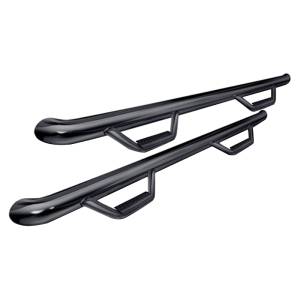 N-Fab F0489QC Wheel to Wheel Nerf Bars for Ford F150 Super Cab 2004-2008 - Gloss Black