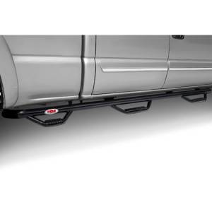 N-Fab - N-Fab F11114CC-6 Wheel to Wheel Nerf Bars with Bed Access for Ford F350 Crew Cab 2011-2016 - Gloss Black - Image 2