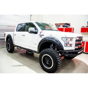 N-Fab - N-Fab F151MRDS M-RDS Pre-Runner Front Bumper for Ford F150 2015-2017 - Gloss Black - Image 3