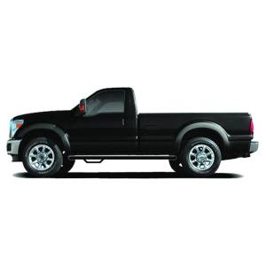 N-Fab - N-Fab F9284RC Wheel to Wheel Nerf Bars for Ford F250/F350 Standard Cab 1987-1997 - Gloss Black - Image 2