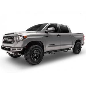 N-Fab - N-Fab F97843D Wheel to Wheel Nerf Bars with Bed Access for Ford F150/Lobo Super Cab 1997-2003 - Gloss Black - Image 2