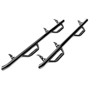 N-Fab F9784QC Wheel to Wheel Nerf Bars with Bed Access for Ford F150/Lobo Super Cab 1999-2003 - Gloss Black