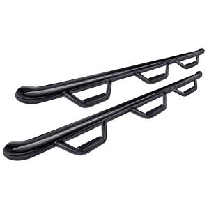 N-Fab F99105CC-6 Wheel to Wheel Nerf Bars with Bed Access for Ford F250/F350 Super Cab 1999-2016 - Gloss Black