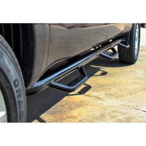 N-Fab - N-Fab F99105CC-6 Wheel to Wheel Nerf Bars with Bed Access for Ford F250/F350 Super Cab 1999-2016 - Gloss Black - Image 3