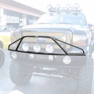 N-Fab - N-Fab F99350LH Pre-Runner Light Bar with Tabs for Ford F250/F350/Excursion 1999-2006 - Image 1