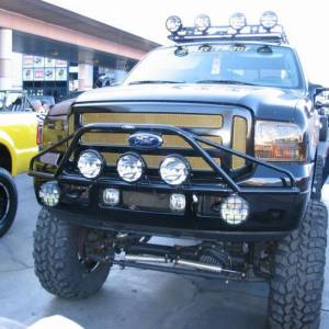 N-Fab - N-Fab F99350LH Pre-Runner Light Bar with Tabs for Ford F250/F350/Excursion 1999-2006 - Image 2