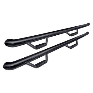 N-Fab N0477CC Cab Length Nerf Bars for Nissan Titan Crew Cab 2004-2015 - Gloss Black