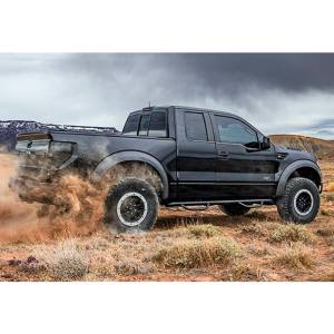 N-Fab - N-Fab T0580CC Wheel to Wheel Nerf Bars for Toyota Tacoma Double Cab 2005-2015 - Gloss Black - Image 3