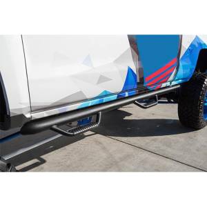 N-Fab - N-Fab T0580CC-TX Wheel to Wheel Nerf Bars for Toyota Tacoma Double Cab 2005-2015 - Textured Black - Image 4