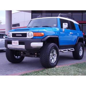 N-Fab - N-Fab T0654FJ-SS Wheel to Wheel Nerf Bars for Toyota FJ Cruiser 2007-2014 - Stainless Steel - Image 3